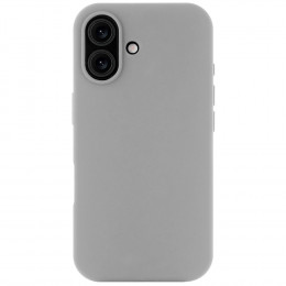 Чехол Rocket Silk силикон (с MagSafe) для iPhone 16 серый
