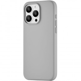Чехол uBear Touch Mag Case силикон лунный серый (с MagSafe) для iPhone 15 Pro Max