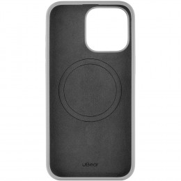 Чехол uBear Touch Mag Case силикон лунный серый (с MagSafe) для iPhone 15 Pro Max