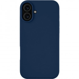 Чехол uBear накладка Touch Mag Case силикон (с MagSafe) для iPhone 16 Plus темно-синий