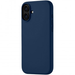 Чехол uBear накладка Touch Mag Case силикон (с MagSafe) для iPhone 16 Plus темно-синий