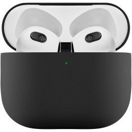 Чехол накладка Touch силикон soft-touch uBear черный для AirPods 3 (CS64BL04-AP21)