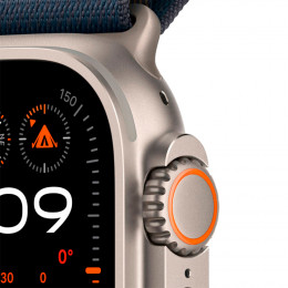 Apple Watch Ultra 2, 49 мм, корпус из титана , ремешок Alpine синий M