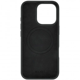 Чехол Rocket Silk силикон (с MagSafe) для iPhone 16 Pro черный