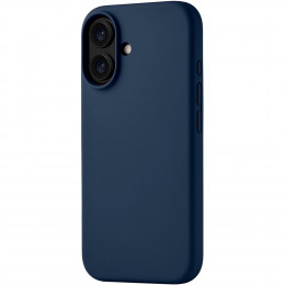 Чехол uBear Touch Mag Case силикон темно-синий (с MagSafe) для iPhone 16