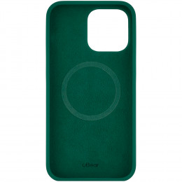 Чехол uBear Touch Mag Case силикон зеленый (с MagSafe) для iPhone 14 Pro Max