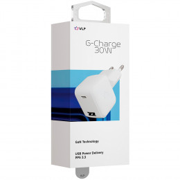 СЗУ VLP G-Charge 1 USB 1 USB-C 30W,PPS 3.3 белое