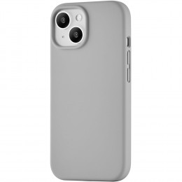Чехол uBear Touch Mag Case силикон лунный серый (с MagSafe) для iPhone 15