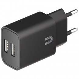 СЗУ Uzay (WC12-TC-010-BK) 2 USB 12W, черное