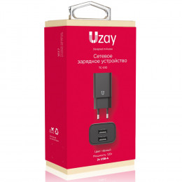 СЗУ Uzay (WC12-TC-010-BK) 2 USB 12W, черное